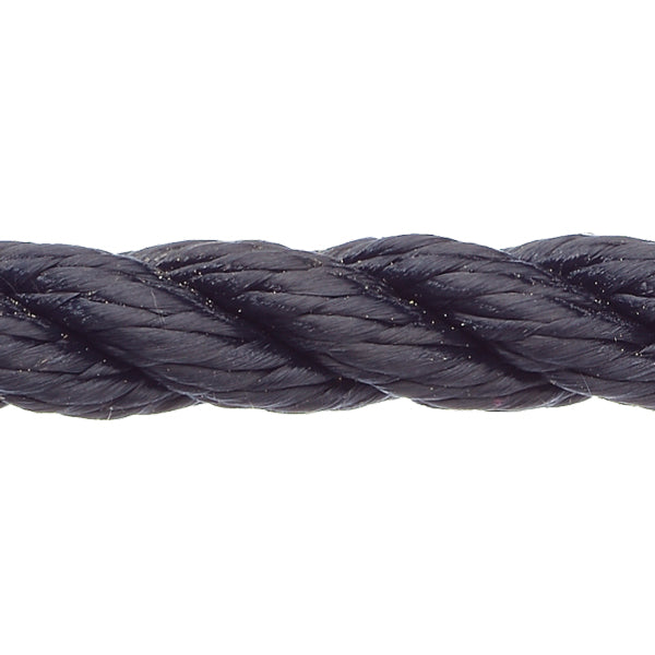 Robline Rapallo 10mm ankertov i navy farve rullet op i spoler