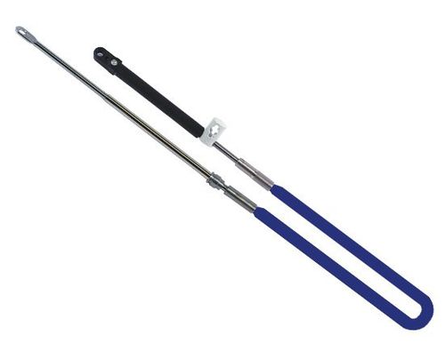 Ultraflex kontrolkabel mach36 16 fod set forfra, klar til installation