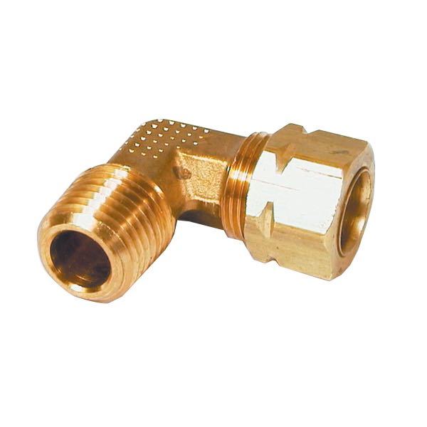 Ultraflex vinkelfitting til 3/8" slange og 1/4" gevind