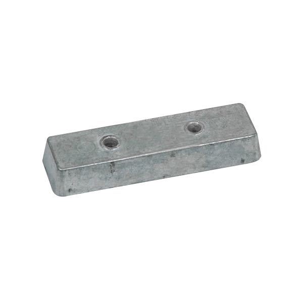 Tecnoseal zink til cylinder 28×14 mm, synlig fra siden, klar til montering på trimplan.