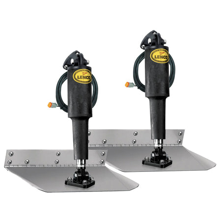 Lenco trimplaner 9x9" set skråt fra siden