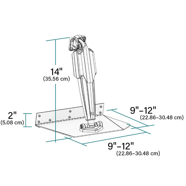Lenco Pro Control Assist håndtag til betjening af trim tabs