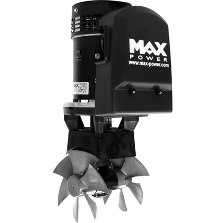 Max Power bovpropel CT125 til 34-59 fods både, set forfra.