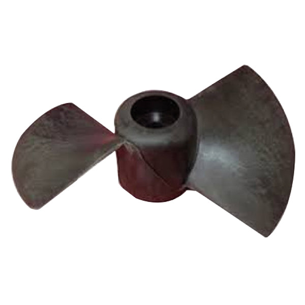 Max Power propel Ø110 mm med to blade, set fra siden.
