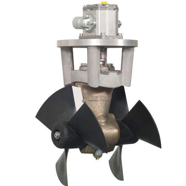 Max Power bovpropel 325/325 hydraulisk, set forfra med detaljeret design