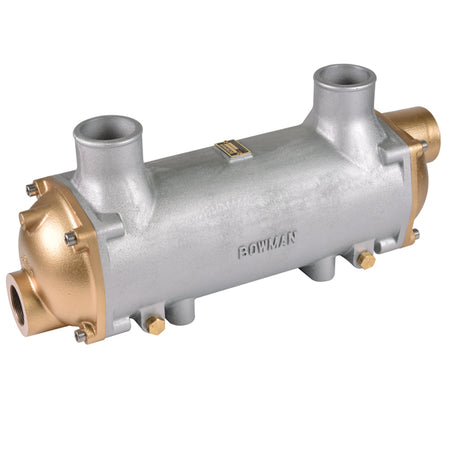 Bowman intercooler set fra siden, mål 472 mm, klar til installation