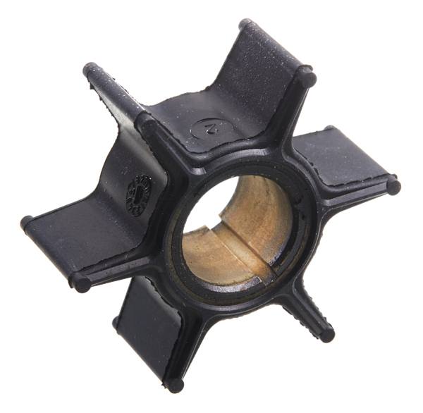 SeaTec impeller til Tohatsu motor, set fra siden med målene tydeligt synlige.