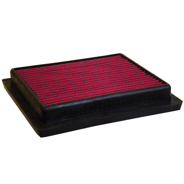 SeaTec luftfilter til Volvo D3 motor, set forfra med detaljeret design.