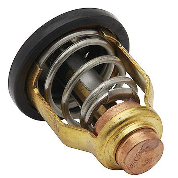 Quicksilver termostat til Yamaha motor, set fra siden med detaljer