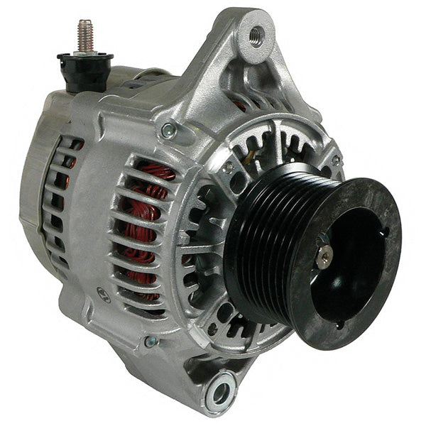 Quicksilver generator set til båd, 12-Volt/90 Amp, vist fra siden