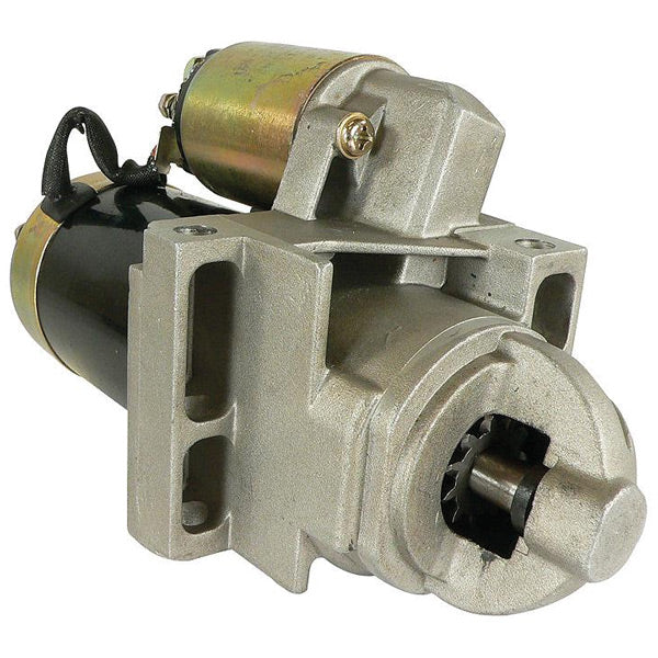 Quicksilver 12-volt starter set forfra med monteringspunkter