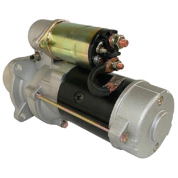Quicksilver 12-volt starter set fra siden, klar til installation