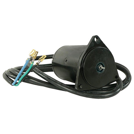 Quicksilver 12-volt trim/tilt motor set fra siden med monteringsbeslag