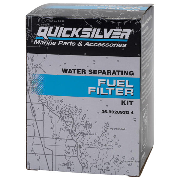 Quicksilver, 802893Q4 Vattensep. Bränslefilter till Mercury/Mar., MerCruiser