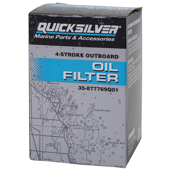 Quicksilver, 877769Q01 Oljefilter till Mercury Verado 6-cylindriga