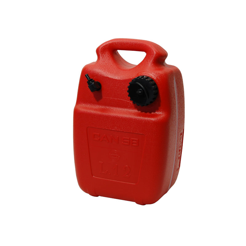 Frontvinkel af SeaTec benzintank, nem at transportere.