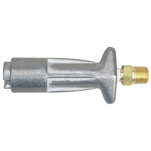 SeaTec connector hun til Mercury/Mariner tank med gevind, set forfra.