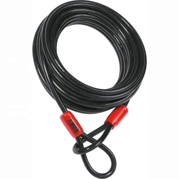 Abus betrukket cobra wire ø10mm x 500cm vist i udrullet position