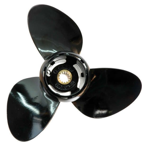 Polastorm propel 9 1/4 x 8" set forfra, designet til Suzuki DF8 motorer.