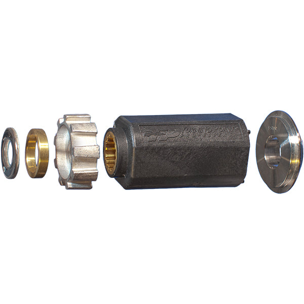 Turning Point Nav Johnson/Suzuki Super Duty 15 stråler hub set fra siden