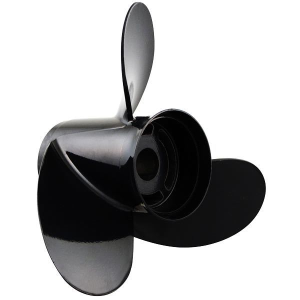 Turning Point Propel hustler 10 1/2 x 11 aluminium propeller set fra siden