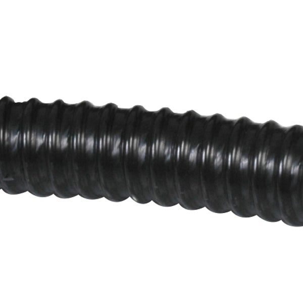 Sort SeaTec spiralsugeslange i 25mm tykkelse, 3 meter lang