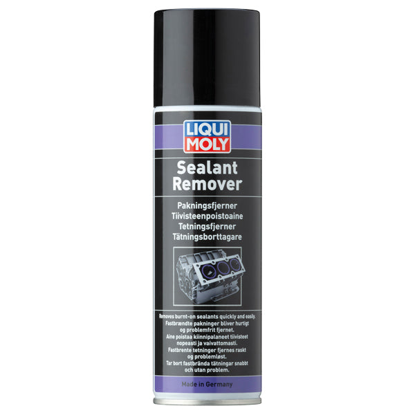 Liqui Moly pakningsfjerner 300 ml stående med et klart label på flasken