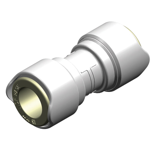 Whale kobling lige 15 mm bulkpakke med 100 stk.