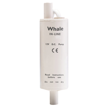 Whale pentrypumpe set fra siden, klar til installation