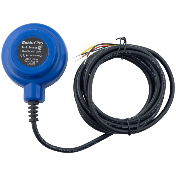 Gobius Pro 3 sensor med tilslutninger vist fra siden