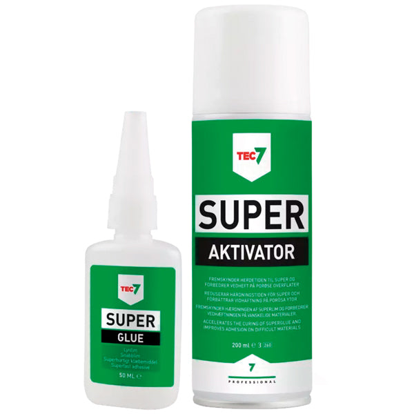 Tec7 super lim 50 ml+ super aktivator 200 ml