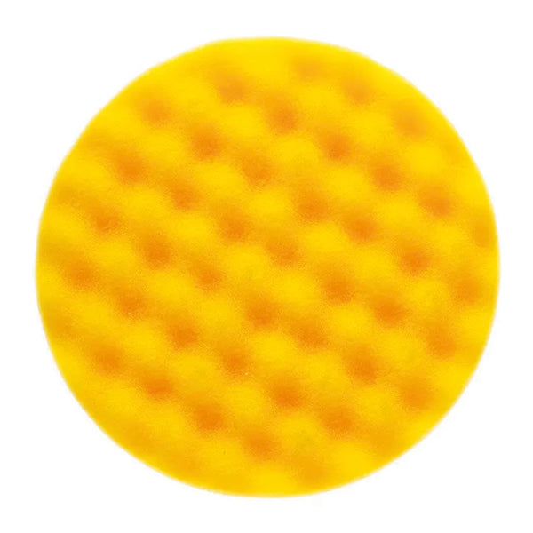 Mirka gul vaflet skum rubbing rondel set fra siden