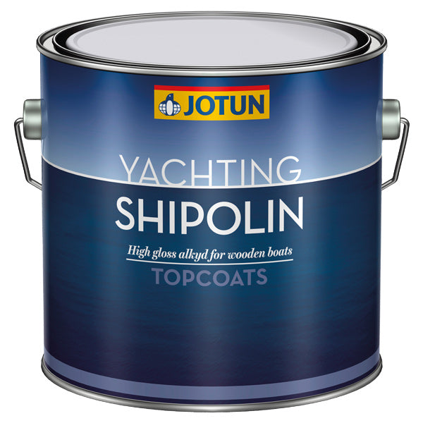 Jotun Shipolin hvid maling i 3 liter dunk.