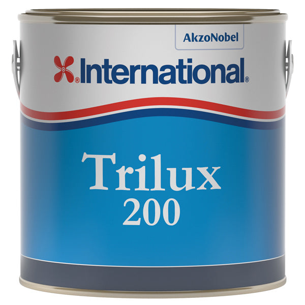 Trilux 200 Navy bundmaling fra International i en dåse på hvid baggrund.
