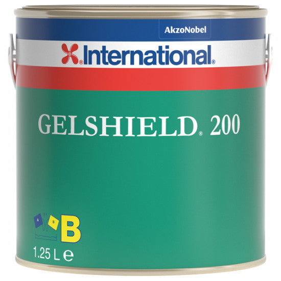 International Gelshield 200 Grå primer i 3,75 L emballage.