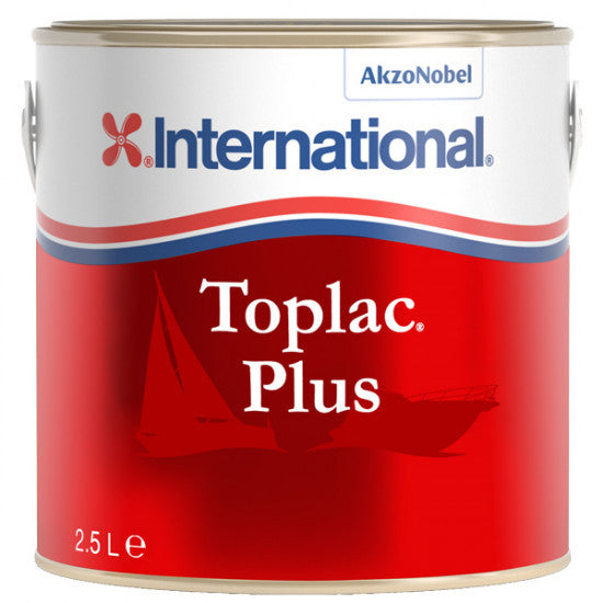 International Toplac Plus Hvid lak i 750 ML dåse set forfra