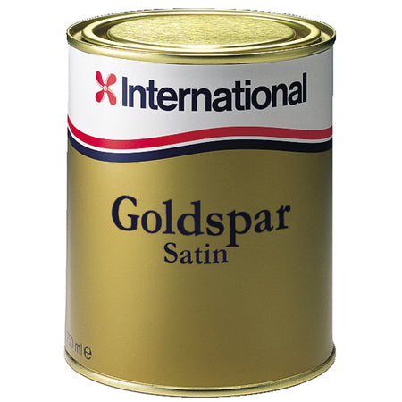 International Goldspar Satin halvmat polyurethan lak i 750 ML emballage