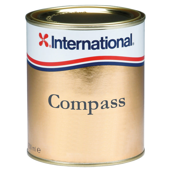 International Compass 0,75 L Polytureanlak Goldspar i produktemballage