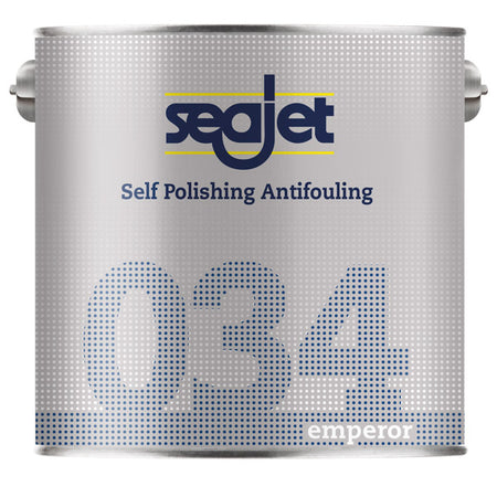 SeaJet 034 Hybrid/hård bundmaling i 2,5L mørkeblå bøtte