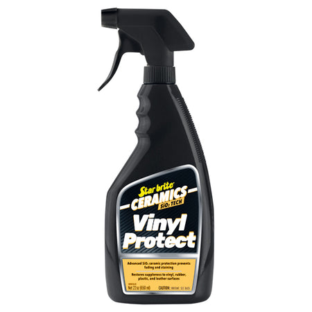 Star Brite Ceramic Vinyl Protect 650 ml flasken set fra fronten med en glansfuld overflade