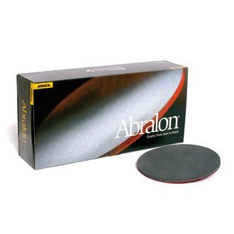 Mirka Abralon J5 sandpapir Ø150mm med velcro set forfra