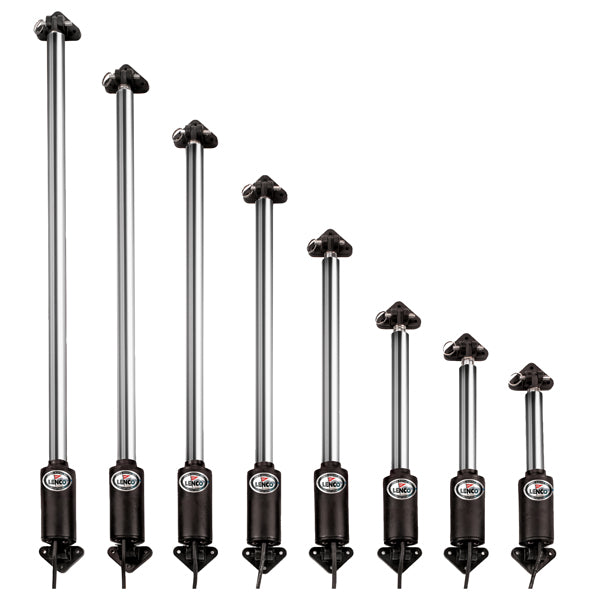Lenco 8" Hatch Lift kort 12V gasdæmpere set fra siden