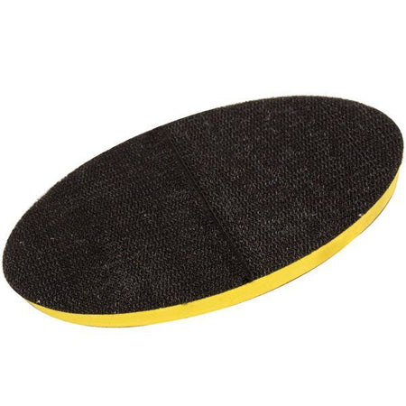 1852 bagplade velcro Ø180mm set forfra med velcrooverflade.