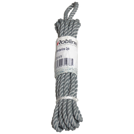 Tæt billede af Robline fenderline 3-slået i 10mm x 2m