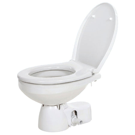 Jabsco Quiet Flush E2 el-toilet visning af sidepanel