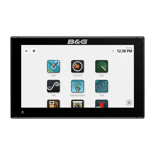 B&G Zeus S 12" navigation set bagfra med tilslutninger og kabler