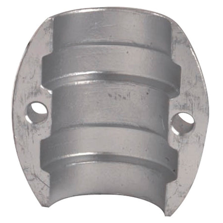 Detaljevisning af Tecnoseal zinkanode med målene 25mm x 56mm.