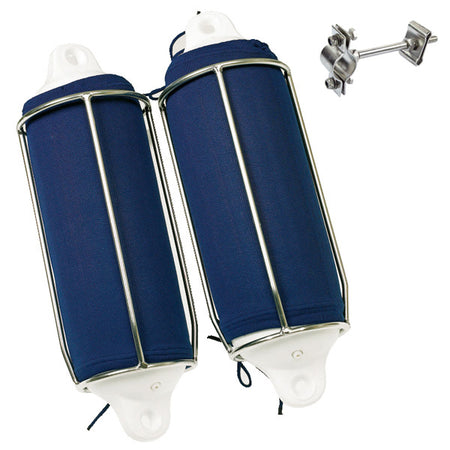 1852 fenderholder set forfra, viser de specifikke dimensioner.