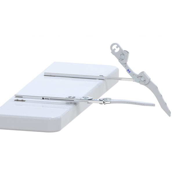 Detaljevisning af Hurley Davit H2O 10", robust design og hård bund