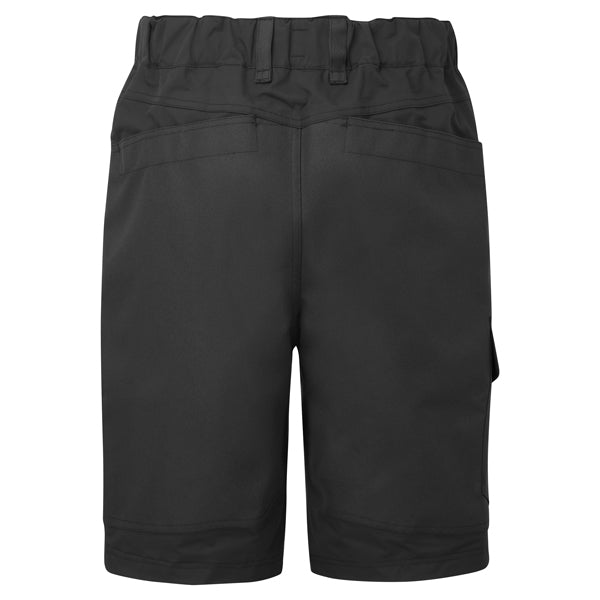 Gill OS33SH Coastal Shorts i sort, set bagfra med lommevisning.